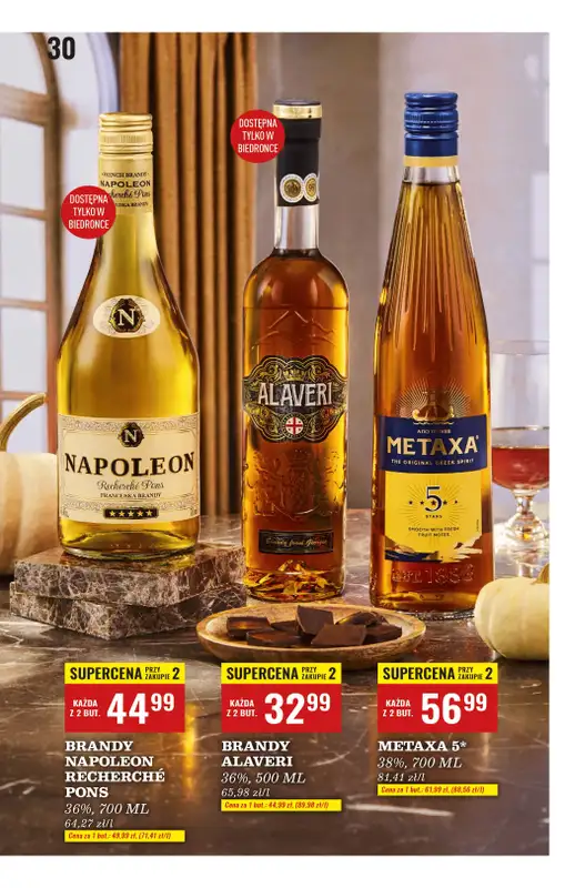 Biedronka - gazetka promocyjna Czas na Toast! od poniedziałku 03.11 do soboty 15.11 - strona 30