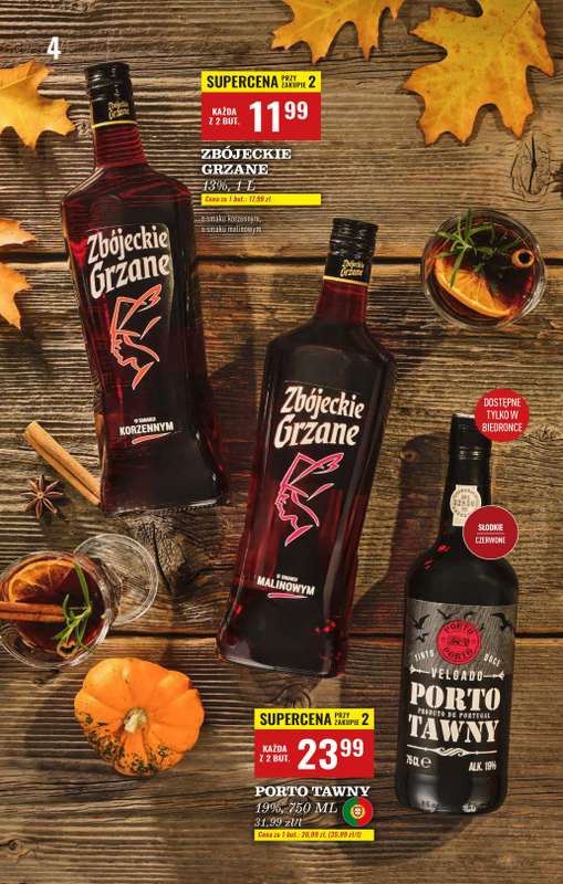 Biedronka - gazetka promocyjna Czas na Toast! od poniedziałku 03.11 do soboty 15.11 - strona 4