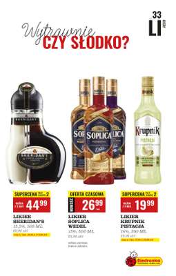 Biedronka - gazetka promocyjna Czas na Toast! od poniedziałku 03.11 do soboty 15.11 - strona 33