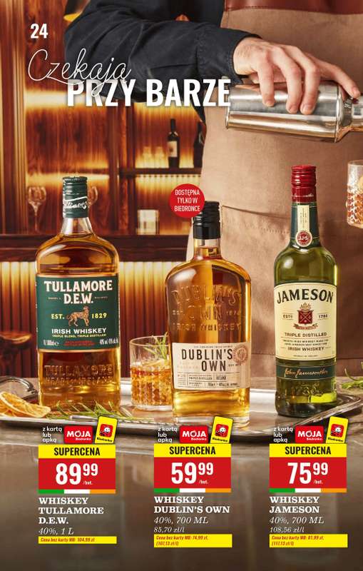 Biedronka - gazetka promocyjna Czas na Toast! od poniedziałku 03.11 do soboty 15.11 - strona 24