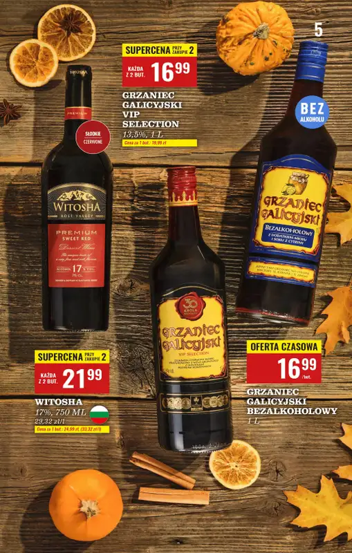 Biedronka - gazetka promocyjna Czas na Toast! od poniedziałku 03.11 do soboty 15.11 - strona 5