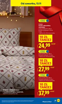 Lidl - gazetka promocyjna Katalog od poniedziałku 10.11 do soboty 15.11 - strona 33