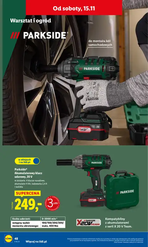 Lidl - gazetka promocyjna Katalog od poniedziałku 10.11 do soboty 15.11 - strona 52