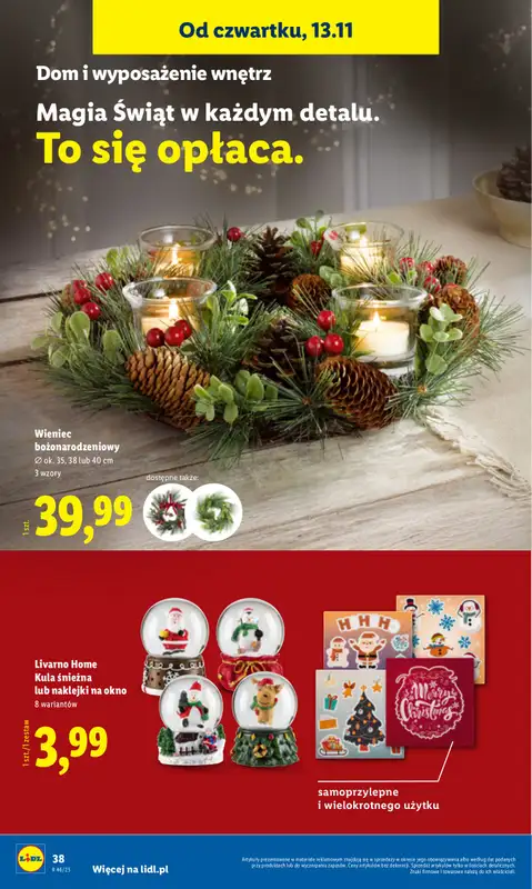 Lidl - gazetka promocyjna Katalog od poniedziałku 10.11 do soboty 15.11 - strona 42