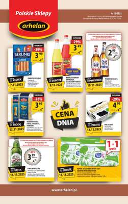 Arhelan - gazetka promocyjna Gazetka od piątku 07.11 do niedzieli 16.11