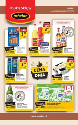Arhelan - gazetka promocyjna Gazetka od piątku 07.11 do niedzieli 16.11