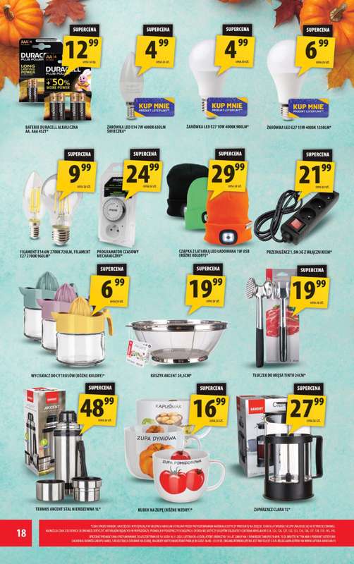 Arhelan - gazetka promocyjna Gazetka od piątku 07.11 do niedzieli 16.11 - strona 18