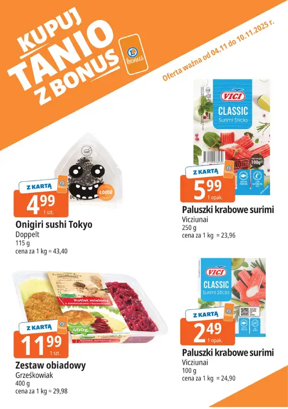 Leclerc - gazetka promocyjna Oferta E.Leclerc I Kupuj tanio z bonus od wtorku 04.11 do poniedziałku 17.11 - strona 8