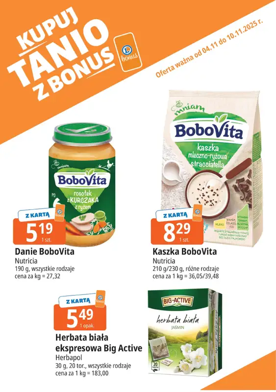 Leclerc - gazetka promocyjna Oferta E.Leclerc I Kupuj tanio z bonus od wtorku 04.11 do poniedziałku 17.11 - strona 7