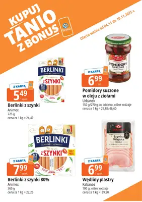 Leclerc - gazetka promocyjna Oferta E.Leclerc I Kupuj tanio z bonus od wtorku 04.11 do poniedziałku 17.11 - strona 3