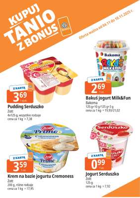 Leclerc - gazetka promocyjna Oferta E.Leclerc I Kupuj tanio z bonus od wtorku 04.11 do poniedziałku 17.11 - strona 4