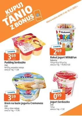 Leclerc - gazetka promocyjna Oferta E.Leclerc I Kupuj tanio z bonus od wtorku 04.11 do poniedziałku 17.11 - strona 4