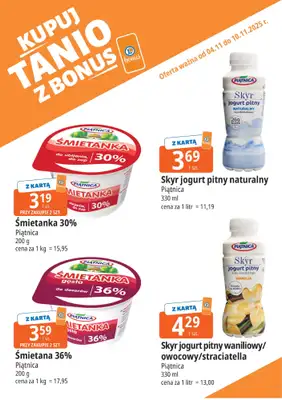 Leclerc - gazetka promocyjna Oferta E.Leclerc I Kupuj tanio z bonus od wtorku 04.11 do poniedziałku 17.11 - strona 6