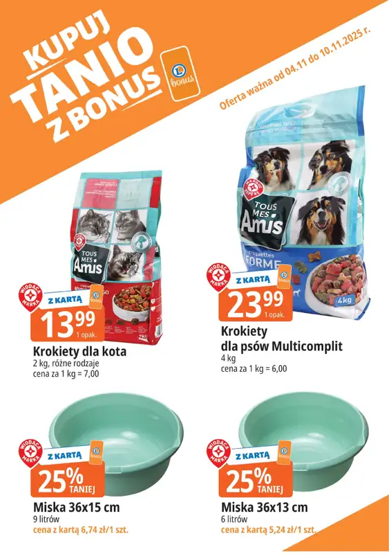 Leclerc - gazetka promocyjna Oferta E.Leclerc I Kupuj tanio z bonus od wtorku 04.11 do poniedziałku 17.11 - strona 9