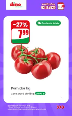 Dino - gazetka promocyjna Specjalna oferta na 03.11.2025 - promocje spoza gazetki od poniedziałku 03.11 do poniedziałku 03.11 - strona 5