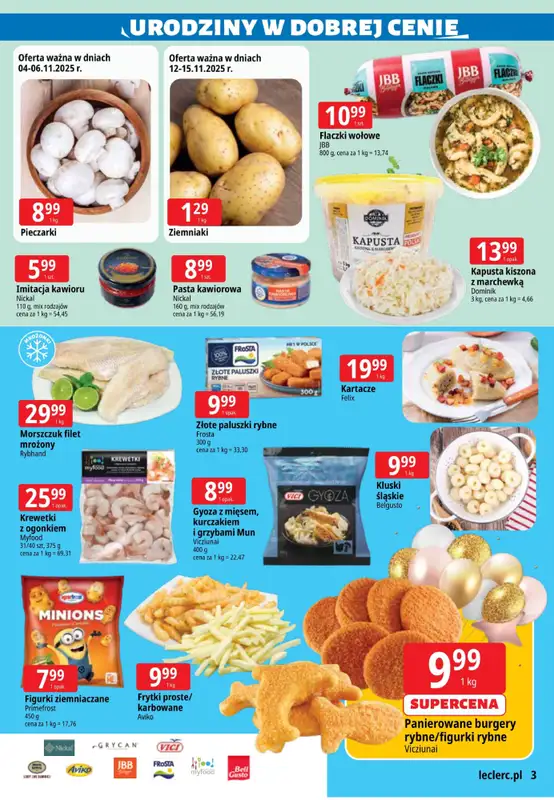 Leclerc - gazetka promocyjna Oferta Ostrołęka od wtorku 04.11 do soboty 15.11 - strona 3