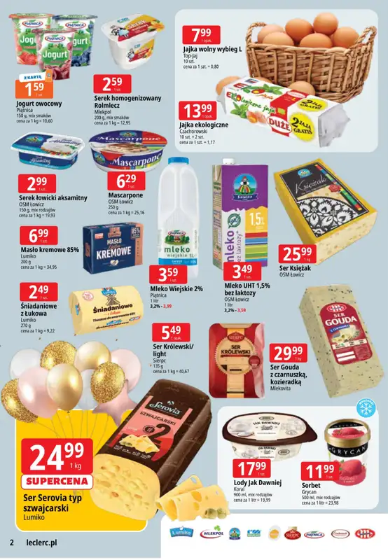 Leclerc - gazetka promocyjna Oferta Ostrołęka od wtorku 04.11 do soboty 15.11 - strona 2