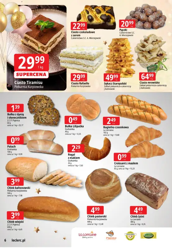 Leclerc - gazetka promocyjna Oferta Ostrołęka od wtorku 04.11 do soboty 15.11 - strona 6