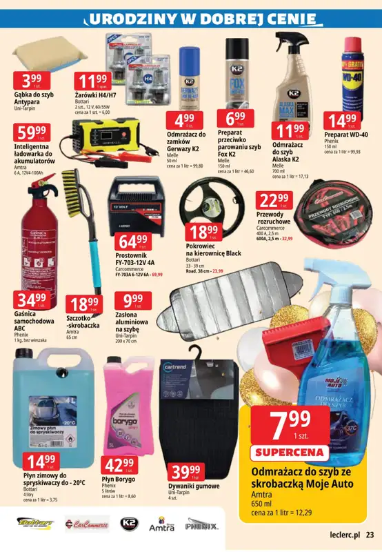 Leclerc - gazetka promocyjna Oferta Ostrołęka od wtorku 04.11 do soboty 15.11 - strona 23