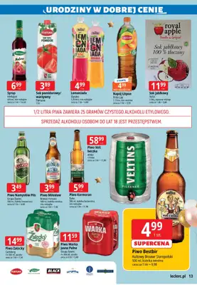 Leclerc - gazetka promocyjna Oferta Ostrołęka od wtorku 04.11 do soboty 15.11 - strona 13