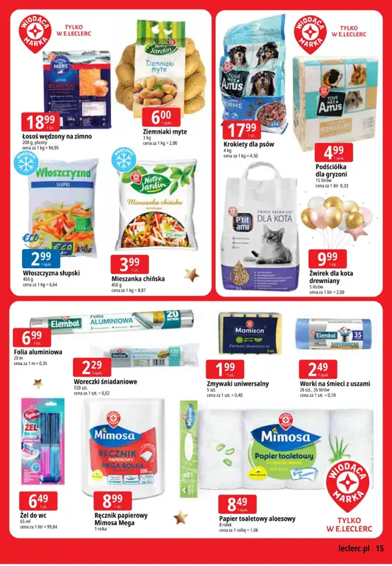 Leclerc - gazetka promocyjna Oferta Ostrołęka od wtorku 04.11 do soboty 15.11 - strona 15
