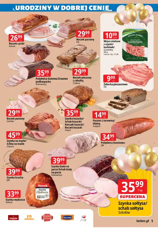 Leclerc - gazetka promocyjna Oferta Ostrołęka od wtorku 04.11 do soboty 15.11 - strona 5