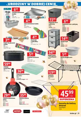 Leclerc - gazetka promocyjna Oferta Ostrołęka od wtorku 04.11 do soboty 15.11 - strona 21