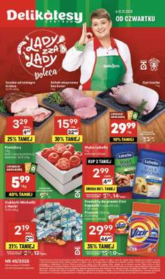 Delikatesy Centrum - gazetka promocyjna Gazetka  do środy 12.11