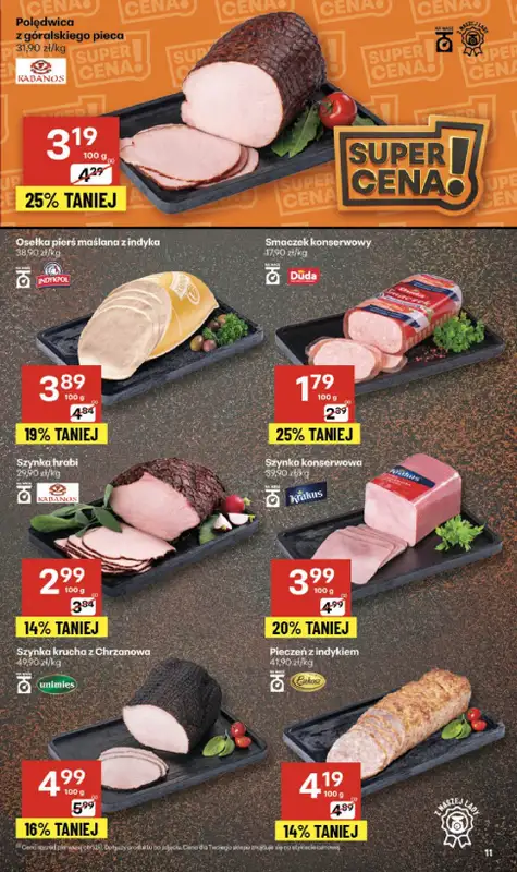 Delikatesy Centrum - gazetka promocyjna Gazetka  do środy 12.11 - strona 11