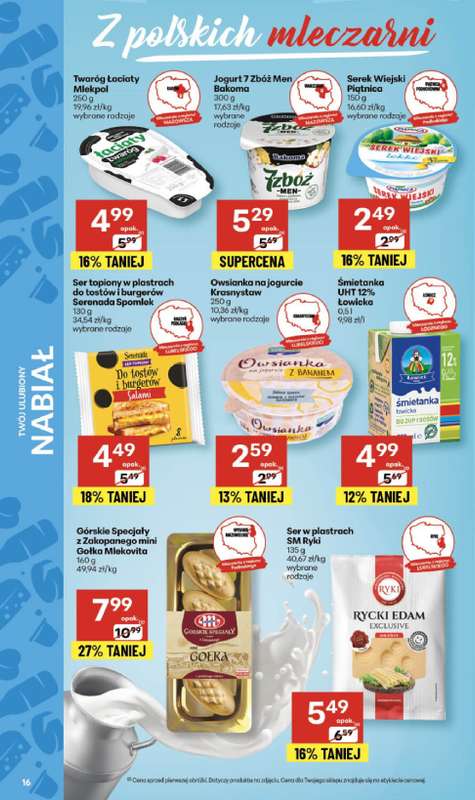 Delikatesy Centrum - gazetka promocyjna Gazetka  do środy 12.11 - strona 16