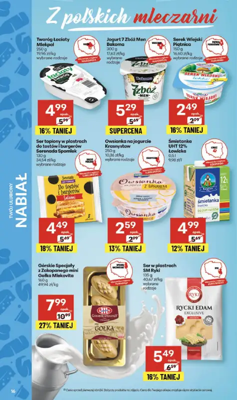 Delikatesy Centrum - gazetka promocyjna Gazetka  do środy 12.11 - strona 16