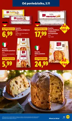 Lidl - gazetka promocyjna Oferta od poniedziałku od poniedziałku 03.11 do środy 05.11 - strona 47
