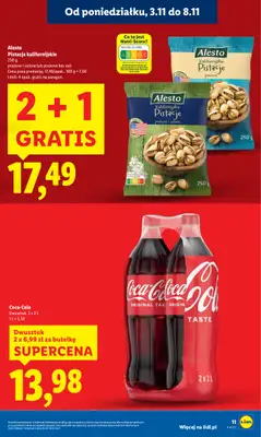 Lidl - gazetka promocyjna Oferta od poniedziałku od poniedziałku 03.11 do środy 05.11 - strona 11