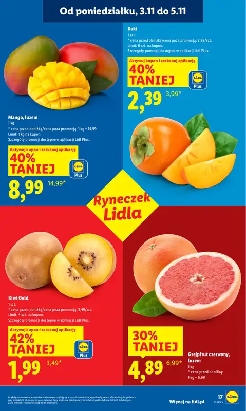 Lidl - gazetka promocyjna Oferta od poniedziałku od poniedziałku 03.11 do środy 05.11 - strona 19