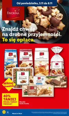 Lidl - gazetka promocyjna Oferta od poniedziałku od poniedziałku 03.11 do środy 05.11 - strona 46