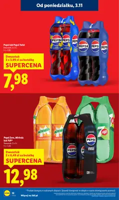 Lidl - gazetka promocyjna Oferta od poniedziałku od poniedziałku 03.11 do środy 05.11 - strona 12