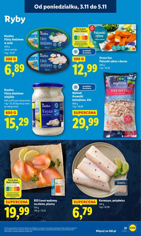 Lidl - gazetka promocyjna Oferta od poniedziałku od poniedziałku 03.11 do środy 05.11 - strona 33