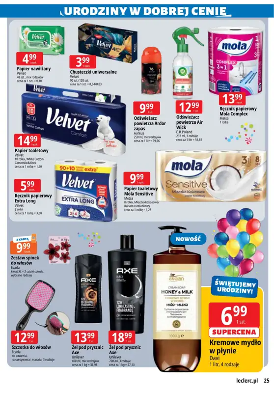 Leclerc - gazetka promocyjna Oferta Toruń od wtorku 04.11 do soboty 15.11 - strona 25