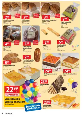 Leclerc - gazetka promocyjna Oferta Toruń od wtorku 04.11 do soboty 15.11 - strona 6