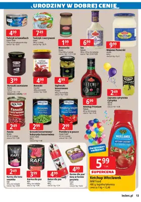 Leclerc - gazetka promocyjna Oferta Toruń od wtorku 04.11 do soboty 15.11 - strona 13