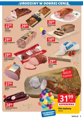 Leclerc - gazetka promocyjna Oferta Toruń od wtorku 04.11 do soboty 15.11 - strona 3