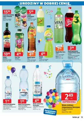 Leclerc - gazetka promocyjna Oferta Toruń od wtorku 04.11 do soboty 15.11 - strona 15