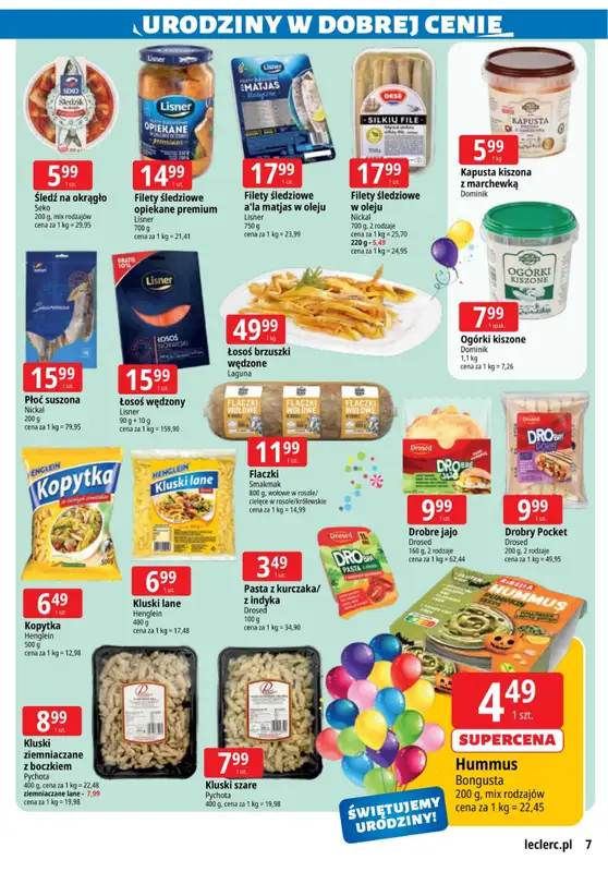 Leclerc - gazetka promocyjna Oferta Toruń od wtorku 04.11 do soboty 15.11 - strona 7