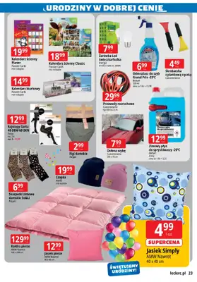Leclerc - gazetka promocyjna Oferta Toruń od wtorku 04.11 do soboty 15.11 - strona 23