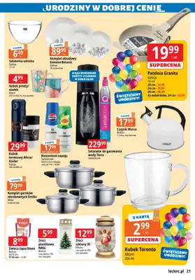 Leclerc - gazetka promocyjna Oferta Toruń od wtorku 04.11 do soboty 15.11 - strona 21