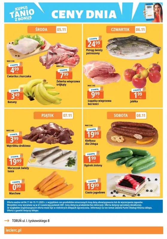 Leclerc - gazetka promocyjna Oferta Toruń od wtorku 04.11 do soboty 15.11 - strona 28