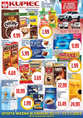 Kupiec - gazetka promocyjna Oferta plakatowa od poniedziałku 03.11 do soboty 15.11 - strona 2