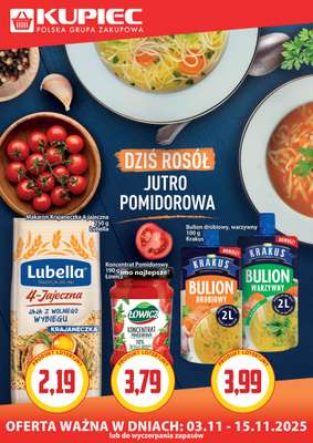 Kupiec - gazetka promocyjna Oferta plakatowa od poniedziałku 03.11 do soboty 15.11 - strona 4