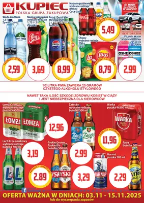 Kupiec - gazetka promocyjna Oferta plakatowa od poniedziałku 03.11 do soboty 15.11 - strona 3