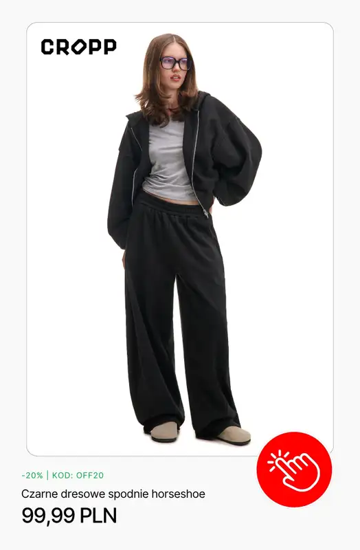 Cropp - gazetka promocyjna -20% na wszystkie koszulki, bluzy i spodnie od poniedziałku 03.11 do środy 05.11 - strona 5